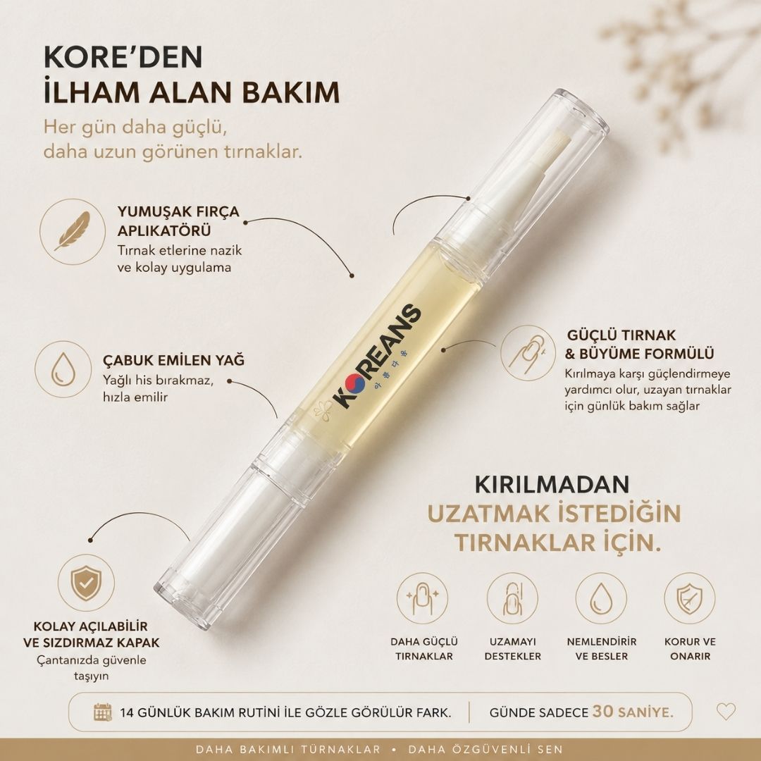 Koreans® Nail Care Oil